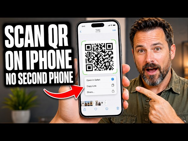 How to Scan a QR Code on iPhone Without a Second Phone?