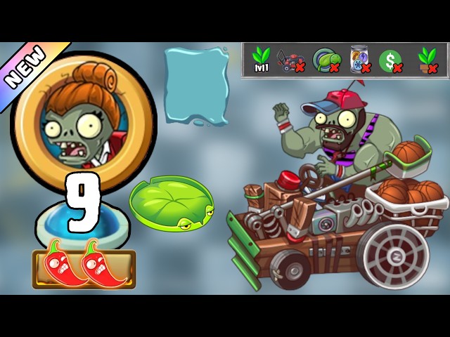 PvZ2 - ZCorp Takeover 2026 Level 9 Hard [Plants Lvl 1 & No Premium] + DOWNLOAD
