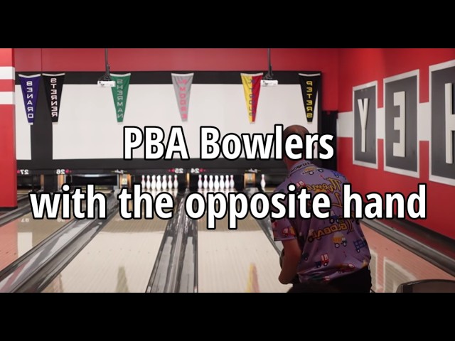 The Best PBA Bowlers In The World Bowling With The Opposite Hand!