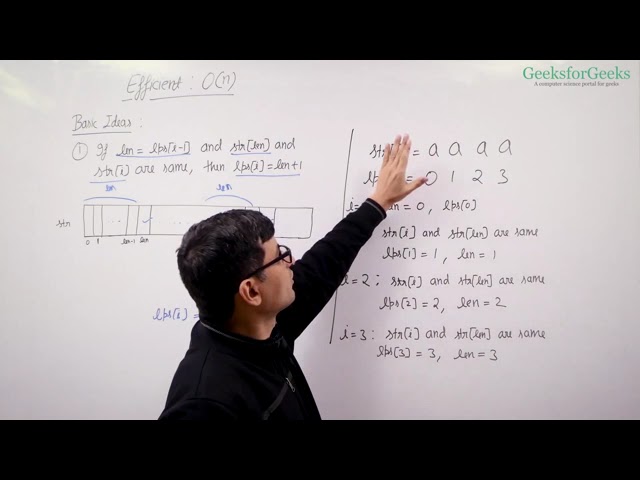 Constructing longest proper prefix suffix array