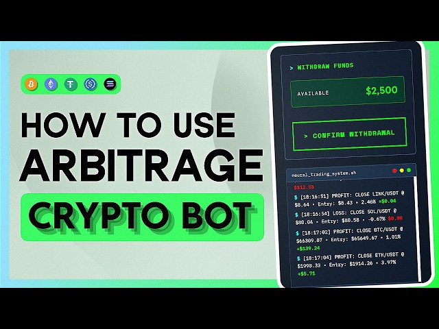 How to Use a Crypto Arbitrage Bot | AI Crypto Trading Tutorial for Beginners (Passive Income)