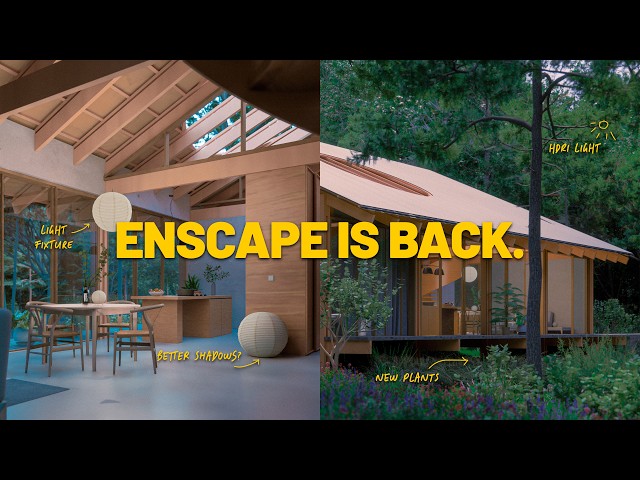 How I Redesigned My Enscape Workflow for Realistic Renders