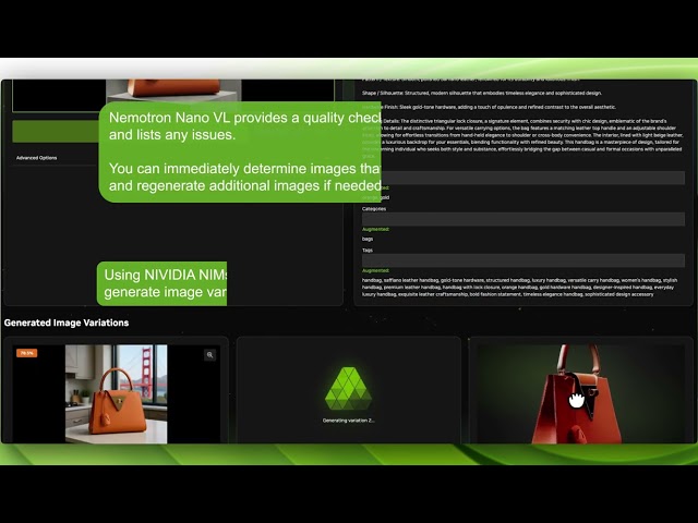 NVIDIA Retail Catalog Enrichment Blueprint
