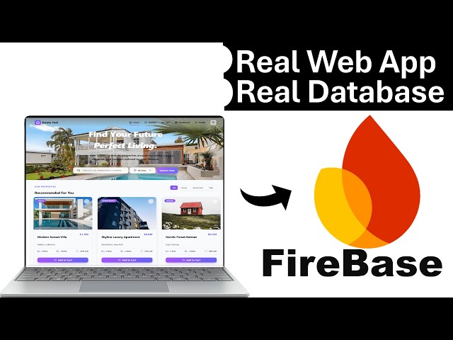How to host web app with Firebase backend