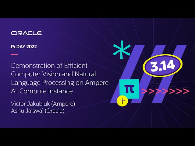 #PiDay | Victor J. & Ashu J. | 🇺🇸 Demo of Efficient Computer Vision & Natural Language Processing