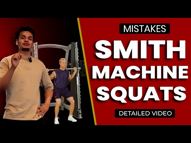 How to do Smith machine squats | Tutorial | Kashish Gupta