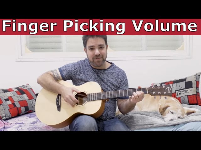 How to Raise Your Fingerpicking Volume (Without 'Twanging') -- Guitar Lesson