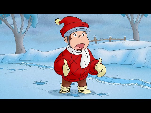 Chico repartidor en la nieve 🚲 Jorge El Curioso En Español