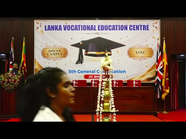 2026 Lanka Vocational Education Centre | 5th Genaral Convocation | Sipex Institute