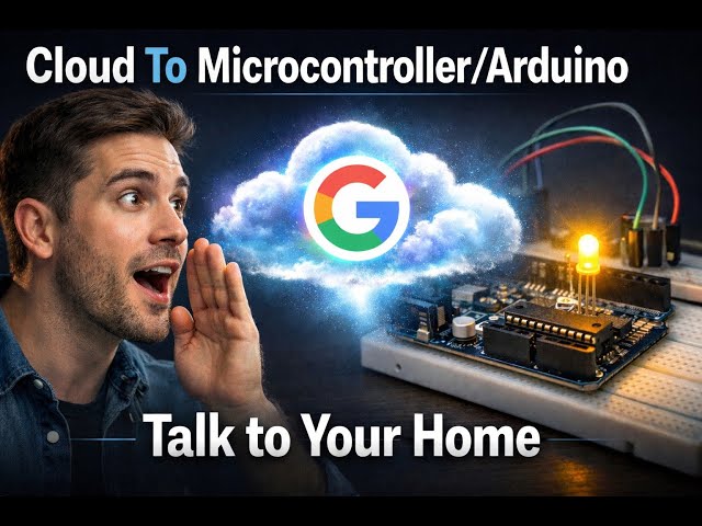 Build a REAL AI Smart Home: Talk to Gemini → Cloud → Arduino (Live Demo)