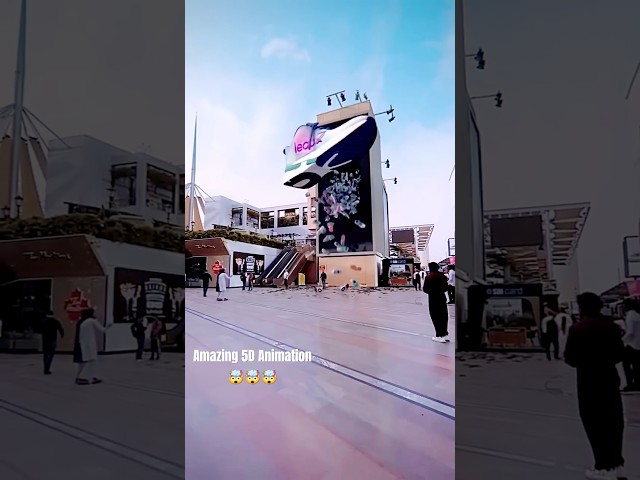 Amazing 5D Animation 😱 #shorts #5d #3d
