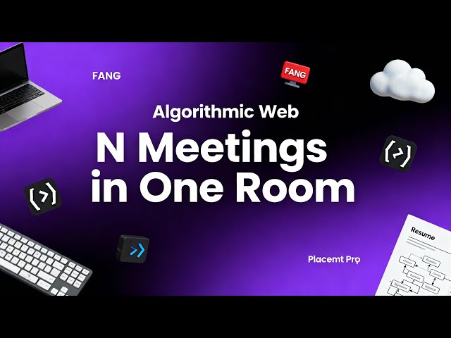 N Meeting in One Room | Greedy Algorithm Explained | DSA Interview Problem