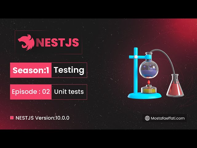 02 | Unit tests - Testing - [⚠️ English version link in description]
