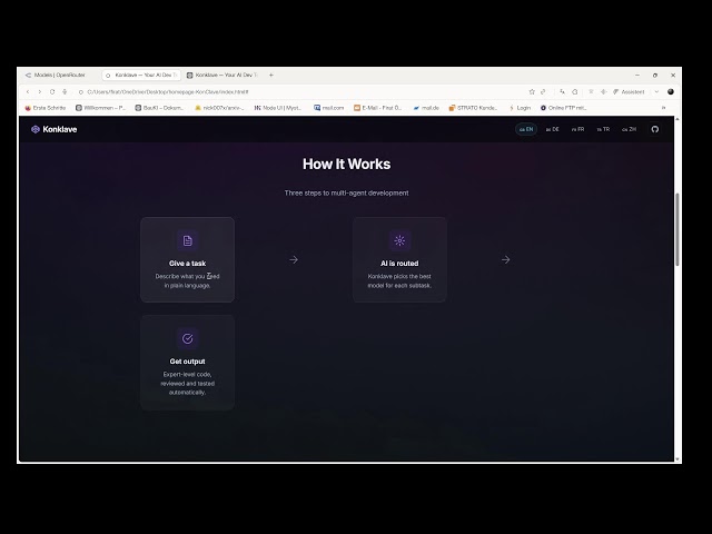 KonClave Multi-Agent AI Coding Assistant in Python (Live Build) — OpenRouter