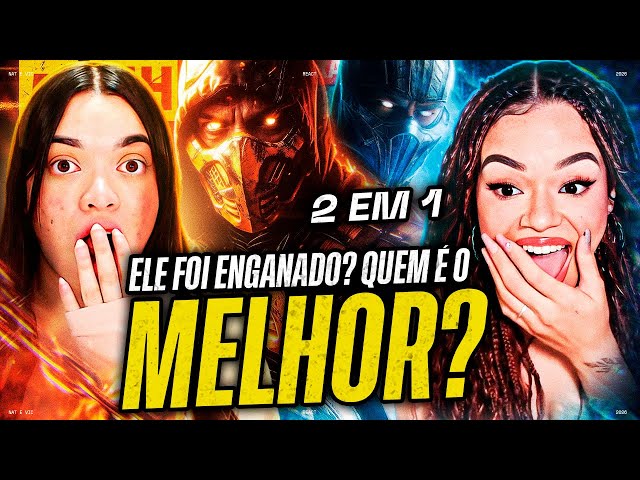 2 IN 1 | MHRAP: Like Sub-Zero 🧊 & Like Scorpion 🔥 | (Mortal Kombat) [REACT]