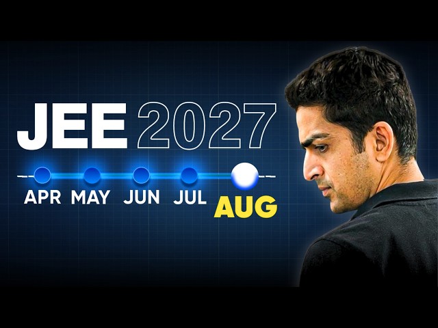 🚨 Very Critical... | JEE 2027