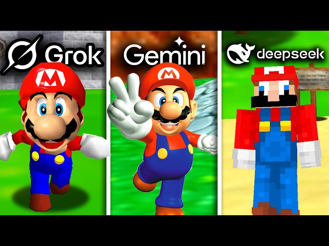 3 AIs Make Super Mario 64 From Scratch