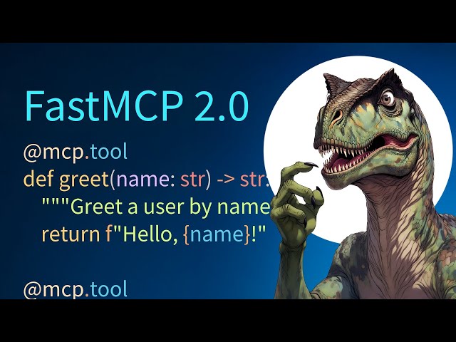 Build AI-integrated Python tools with FastMCP's decorator pattern and JWT authentication
