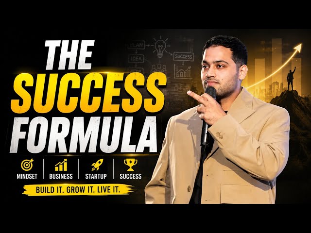 The Success Formula: How to Build a Successful Life, Business & Startup | Raj Shamani