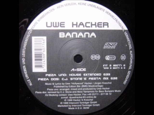 Uwe Hacker - Banana (C.J. Stone's Fiesta Mix)  (1999)