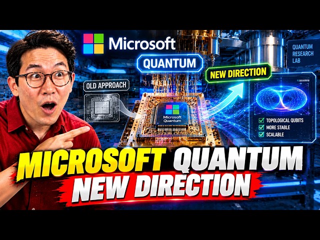 Microsoft’s Quantum Chip Takes a Major New Direction | What Changed?