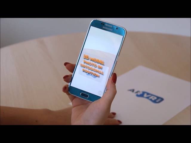AR Content Showcase - 2D model in Orthogonal Position