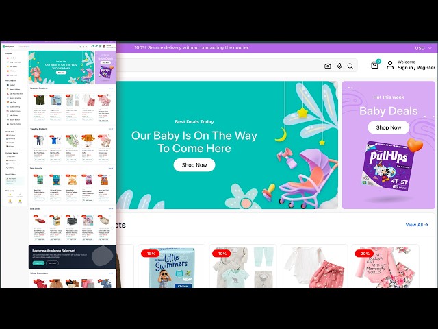 Build & Deploy a Pro E-commerce App: Turbo BabyMart (Next.js 16, MongoDB, Stripe, Vercel)