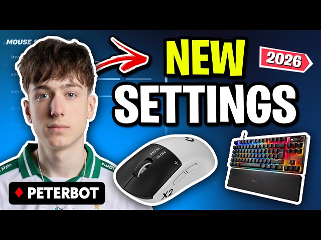 Peterbot’s NEW Mouse & Keyboard Settings!