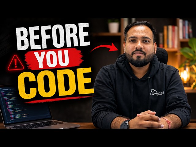 Coding Seekhne Se Pehle Ye Dekh Lo (Complete Roadmap)