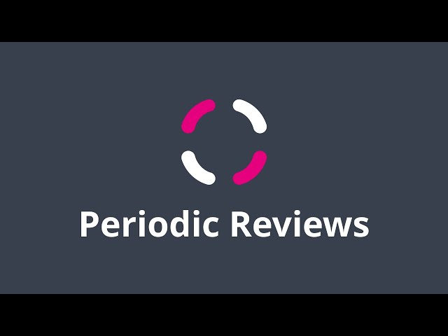 Periodic Reviews and Journaling with Obsidian