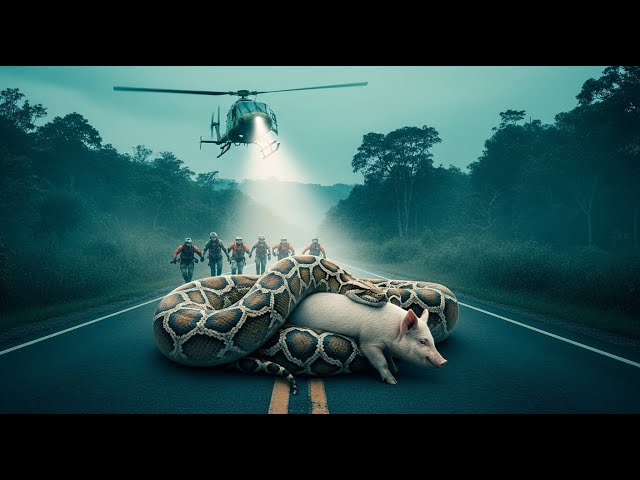 Giant Python vs Rescue Team in USA City Jungle | Wild Impact