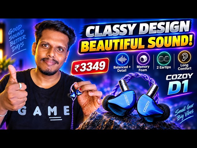 How is COZOY D1 IEM Tuning? | Balanced + Detailed Sound Explained