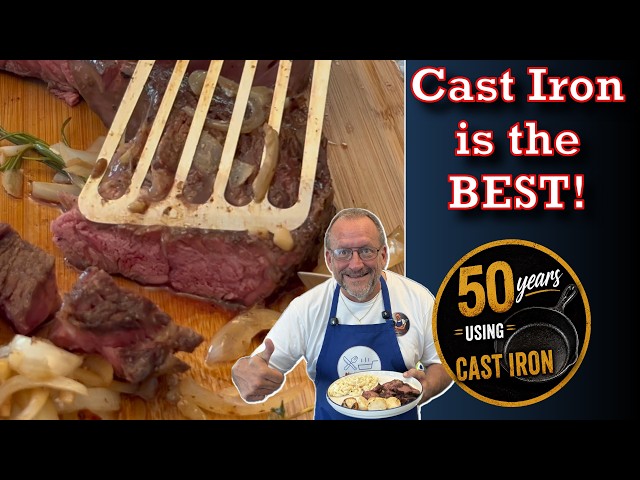 Tomahawk Ribeye Reverse Sear on Cast Iron