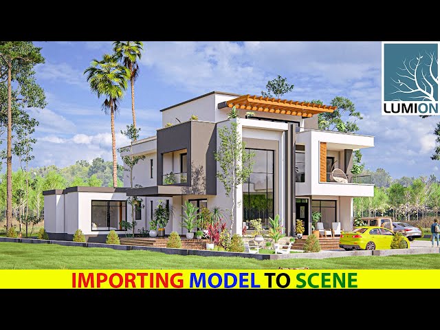 Lumion Exterior Rendering Course | Master Realistic Outdoor Scenes