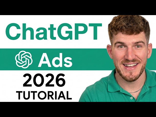 ChatGPT Ads Tutorial for Beginners 2026 (5-Minute Guide)