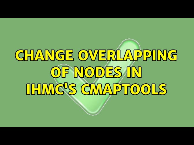 Change overlapping of nodes in IHMC's CmapTools