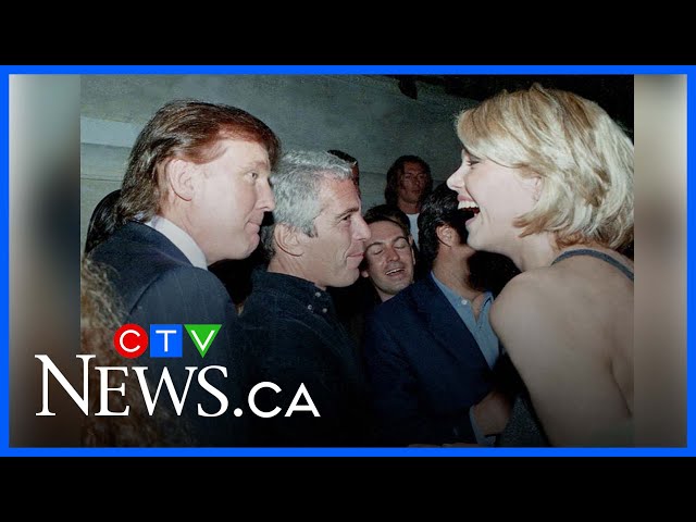 Newly released photos show Epstein and Trump were friends