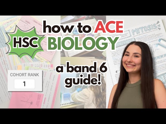 How To Ace HSC Biology! Band 6 Advice + Study Tips