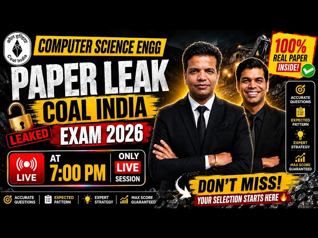 CIL Computer Science Paper Leak | Most Expected Questions 2026 | CIL Expected Questions 2026