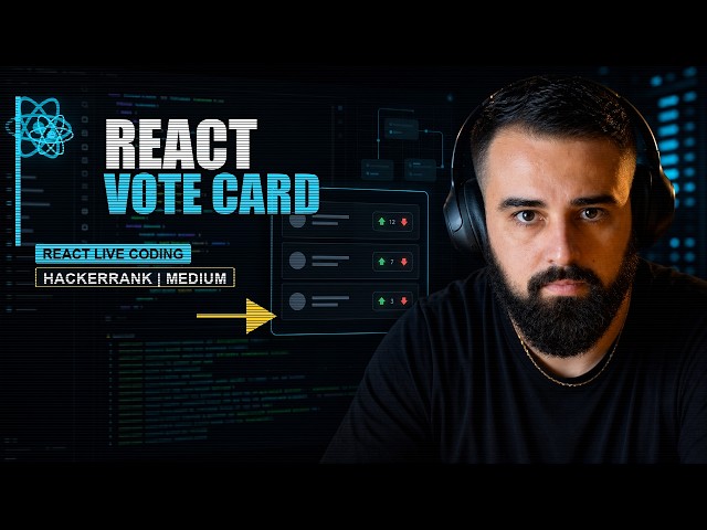 React Live Coding: Building a Feedback Vote System