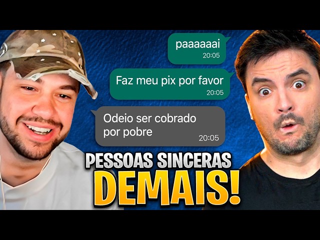 PESSOAS QUE FORAM SINCERAS DEMAIS! - React Felipe Neto