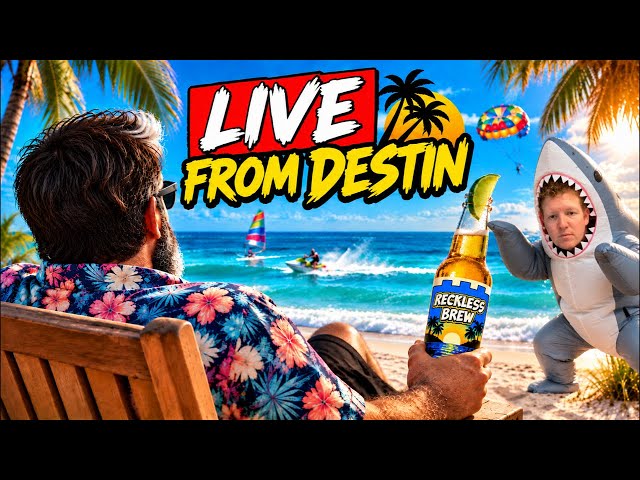 ¡EN VIVO desde Destin! Reckless Bricks, anécdotas de viaje y GRANDES actualizaciones