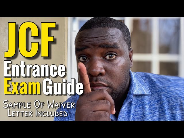 JCF Entrance Test