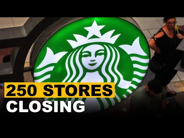 Starbucks Collapses As 250 More Stores Face Permanent Closure