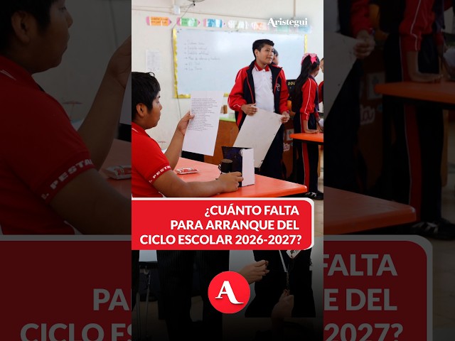 SEP Define Inicio del Año Escolar: ¿Cuánto Falta para Arranque del Ciclo Escolar 2026-2027?