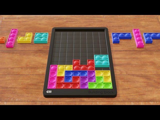 Fidget Pop it TETRIS