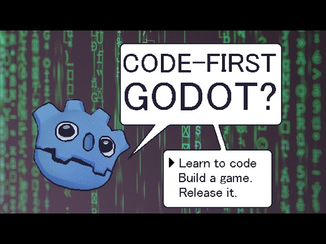Code-First Godot: Learn GDScript; Make a Game; Release It.