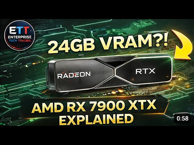 AMD RX 7900 XTX Explained – Specs, Architecture & Performance (RDNA 3)