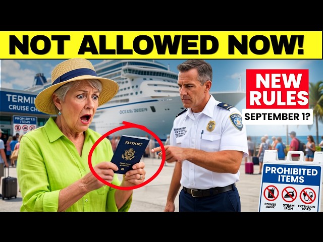 Cruising This September? 15 New Rules That Could Get You Denied Boarding!