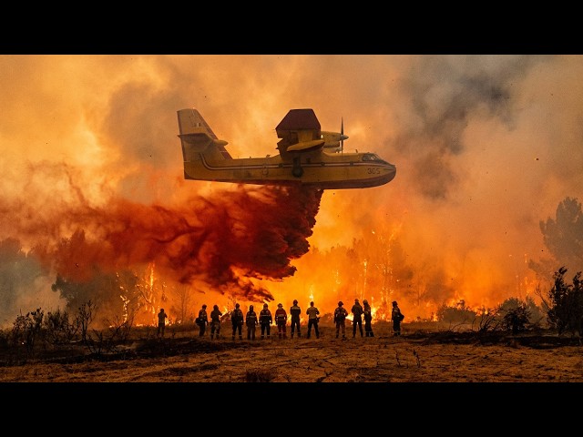 Tramontane Alert: Catalan Firefighters Facing an Inferno